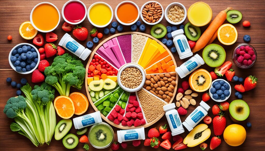 Fiber supplements and fortified foods