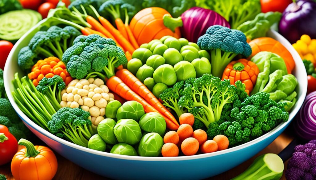 fiber-rich vegetables