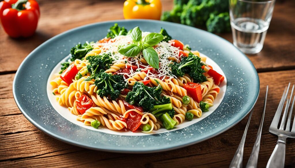 high-fiber pasta dishes