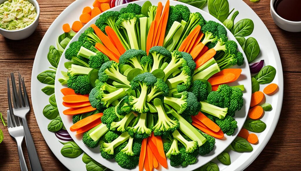 high fiber vegetables