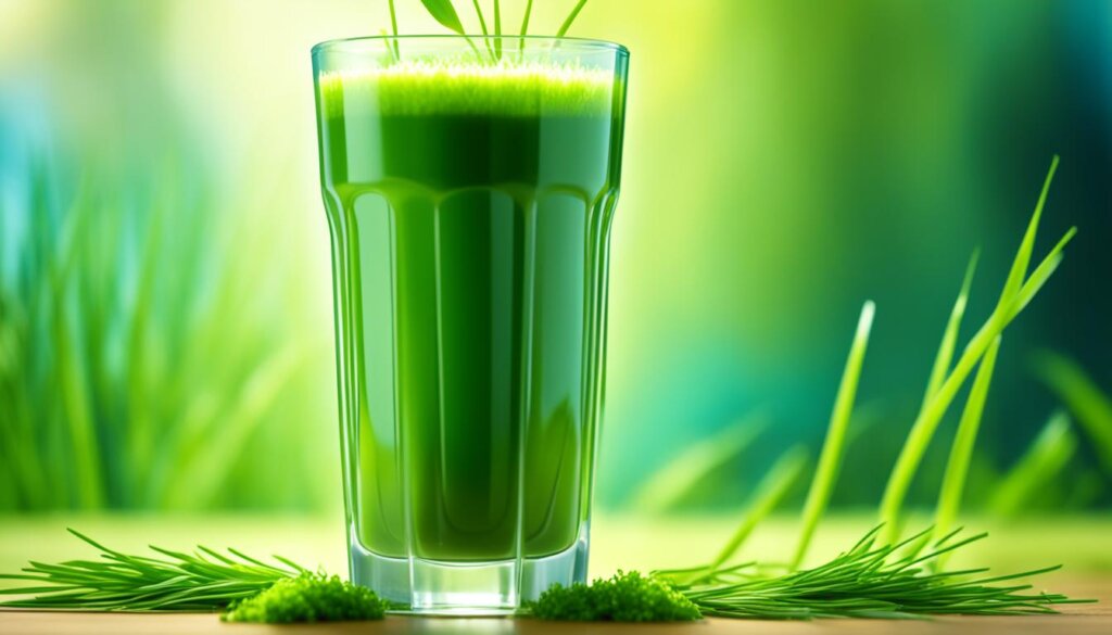 wheatgrass juice