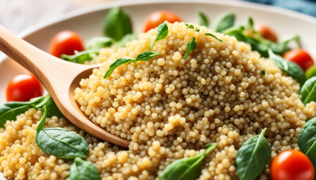 Quinoa grains