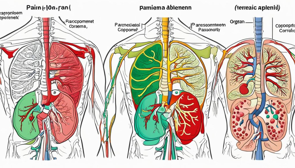 abdominal pain locations