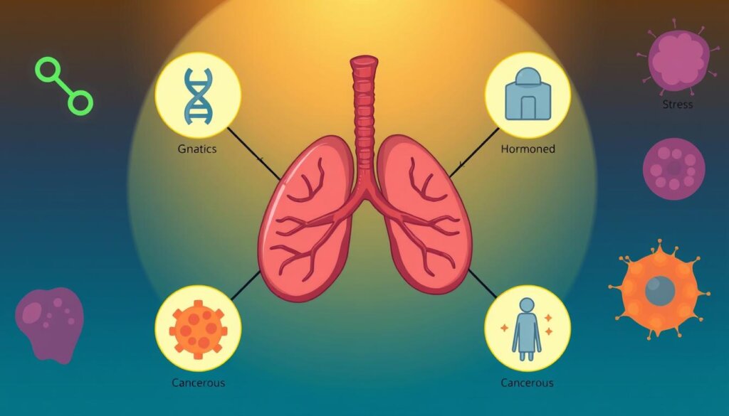 Adrenal gland cancer causes and risk factors