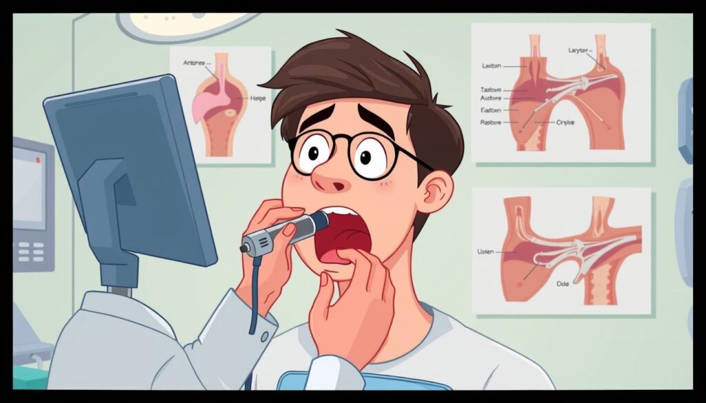 Diagnosing laryngopharyngeal cancer