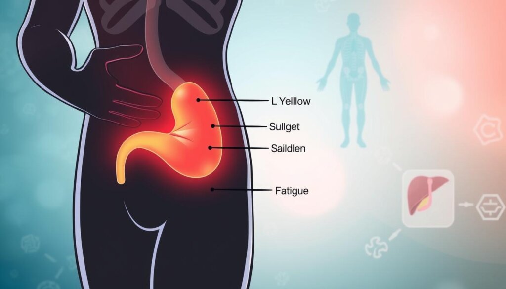 Liver cancer symptoms