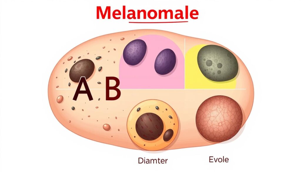 Melanoma ABCDE rule