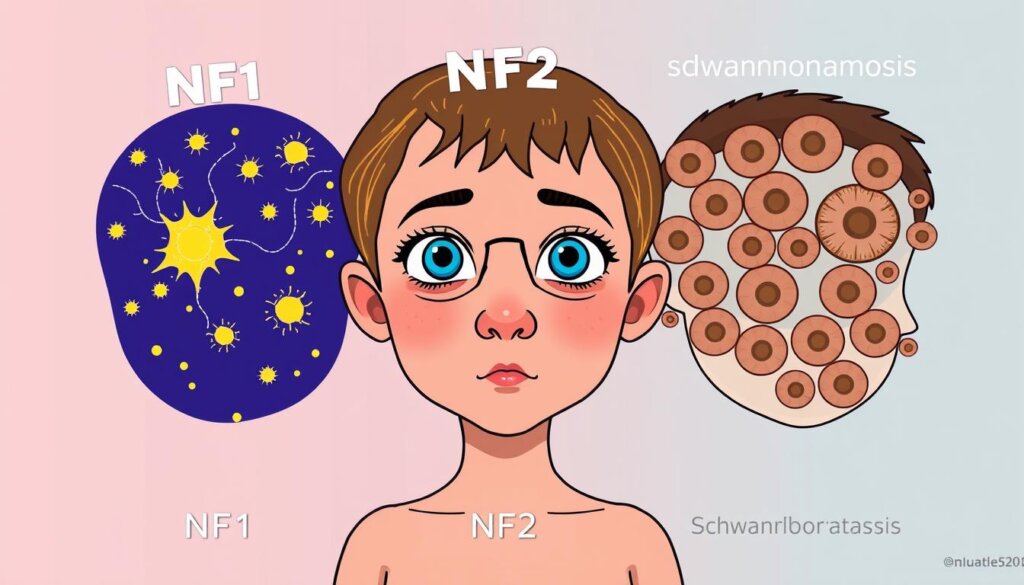 Neurofibromatosis types