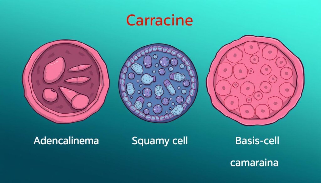 carcinoma types