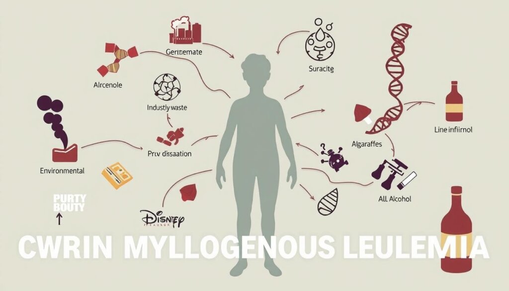 causes of chronic myelogenous leukemia